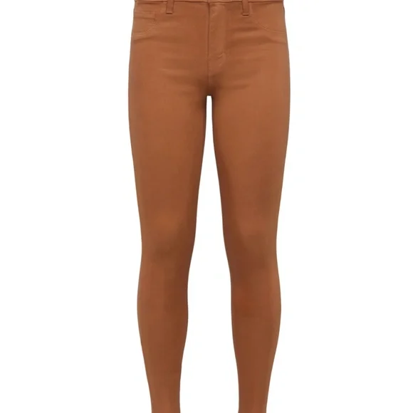 L'AGENCE Margo High Wasted Mocha Brown Coated‎ Jeans, 28 NWOT - Picture 11 of 16